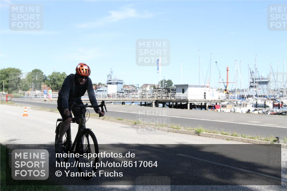 17.08.2025 - KN Förde Triathlon 2025 Yannick Fuchs http://msf.ph/oto/8617064 17.08.2025 11:45:00 Radfahren 641 meine-sportfotos.de