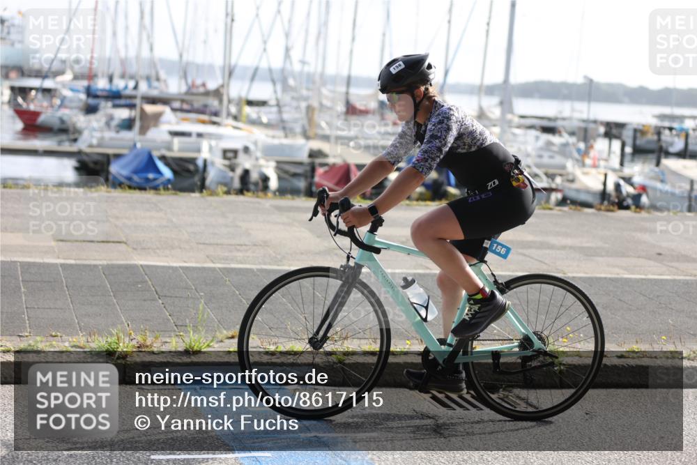 17.08.2025 - KN Förde Triathlon 2025 Yannick Fuchs http://msf.ph/oto/8617115 17.08.2025 09:39:04 Radfahren 119, 137, 155, 156, 176, 182, 137 meine-sportfotos.de