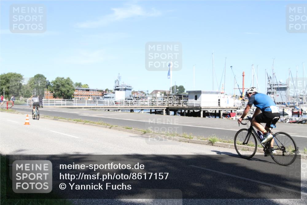 17.08.2025 - KN Förde Triathlon 2025 Yannick Fuchs http://msf.ph/oto/8617157 17.08.2025 11:46:32 Radfahren 345, 349, 370, 373, 617 meine-sportfotos.de