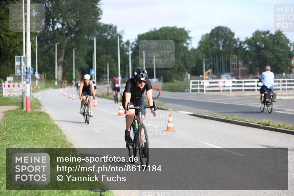 17.08.2025 - KN Förde Triathlon 2025 Yannick Fuchs http://msf.ph/oto/8617184 17.08.2025 09:39:22 Radfahren 106, 157, 189, 175 meine-sportfotos.de