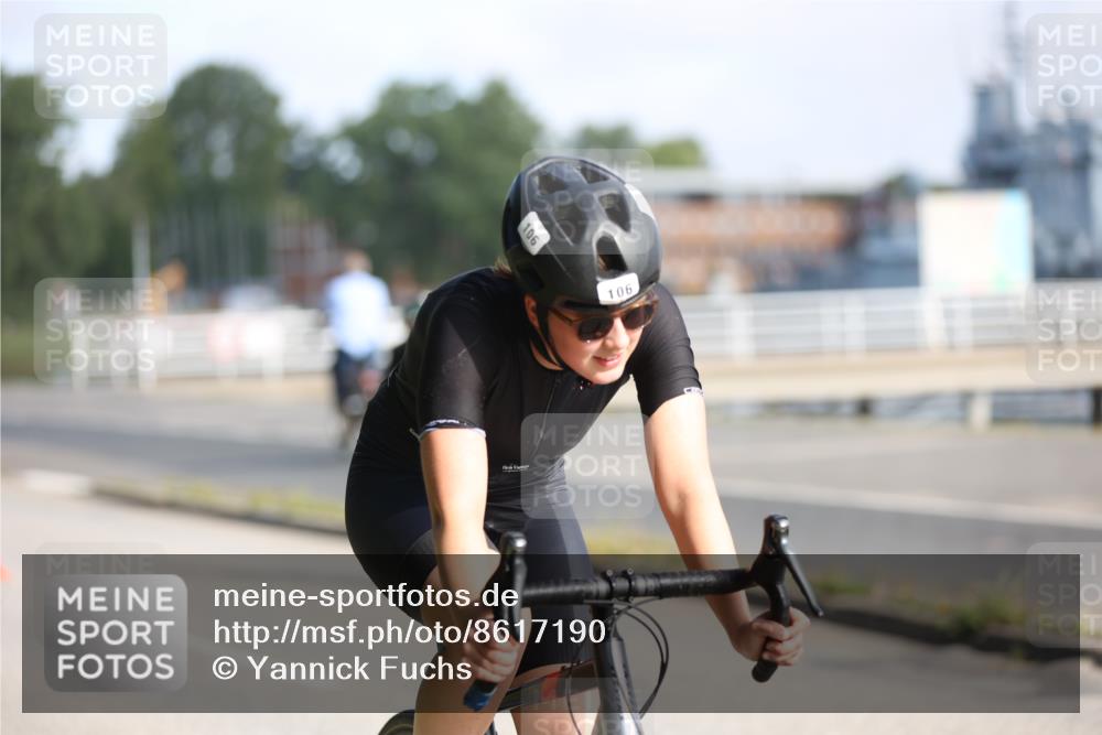 17.08.2025 - KN Förde Triathlon 2025 Yannick Fuchs http://msf.ph/oto/8617190 17.08.2025 09:39:22 Radfahren 106, 157, 189, 175 meine-sportfotos.de