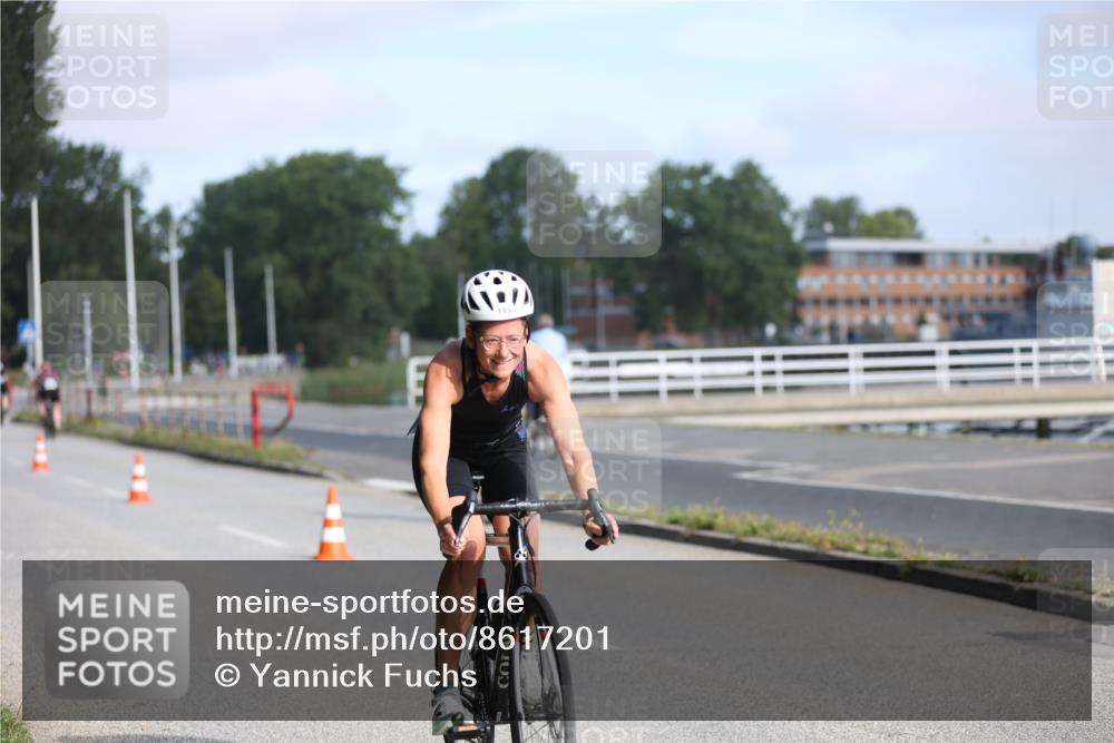 17.08.2025 - KN Förde Triathlon 2025 Yannick Fuchs http://msf.ph/oto/8617201 17.08.2025 09:39:23 Radfahren 106, 157, 189, 175 meine-sportfotos.de