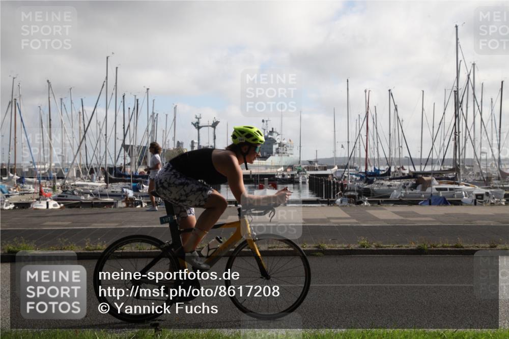 17.08.2025 - KN Förde Triathlon 2025 Yannick Fuchs http://msf.ph/oto/8617208 17.08.2025 09:42:22 Radfahren 107, 147, 174, 245 meine-sportfotos.de
