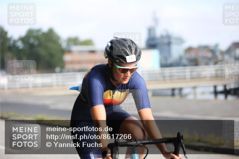 17.08.2025 - KN Förde Triathlon 2025 Yannick Fuchs http://msf.ph/oto/8617266 17.08.2025 09:39:44 Radfahren 103, 149, 181, 192, 220, 109, 113, 158, 161, 228 meine-sportfotos.de