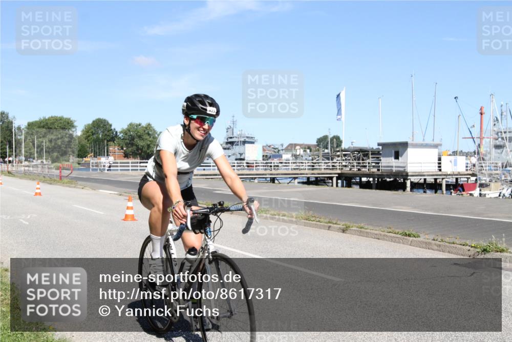 17.08.2025 - KN Förde Triathlon 2025 Yannick Fuchs http://msf.ph/oto/8617317 17.08.2025 11:49:05 Radfahren 367, 610, 622, 623, 630 meine-sportfotos.de