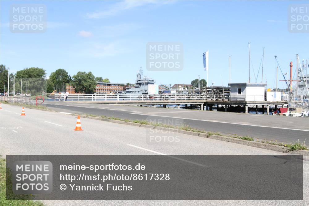 17.08.2025 - KN Förde Triathlon 2025 Yannick Fuchs http://msf.ph/oto/8617328 17.08.2025 11:49:11 Radfahren 623, 630 meine-sportfotos.de