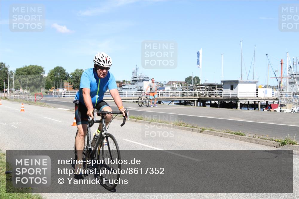 17.08.2025 - KN Förde Triathlon 2025 Yannick Fuchs http://msf.ph/oto/8617352 17.08.2025 11:50:22 Radfahren 308, 384, 606 meine-sportfotos.de