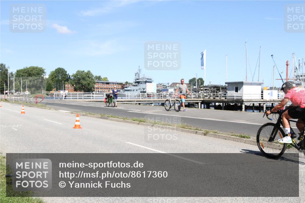 17.08.2025 - KN Förde Triathlon 2025 Yannick Fuchs http://msf.ph/oto/8617360 17.08.2025 11:50:24 Radfahren 308, 384, 606 meine-sportfotos.de