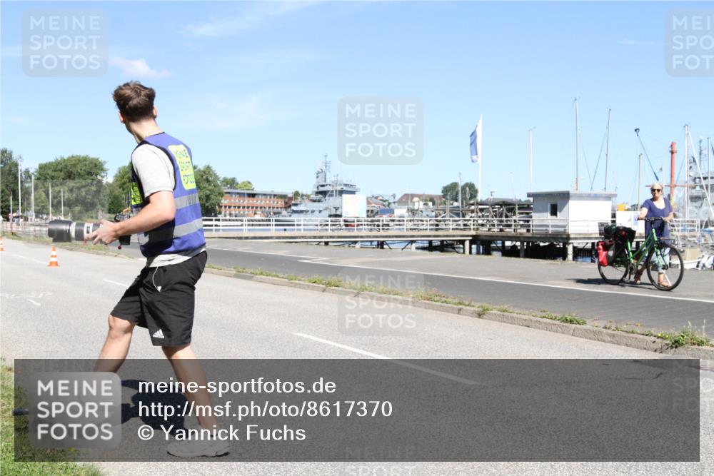17.08.2025 - KN Förde Triathlon 2025 Yannick Fuchs http://msf.ph/oto/8617370 17.08.2025 11:50:36 Radfahren  meine-sportfotos.de