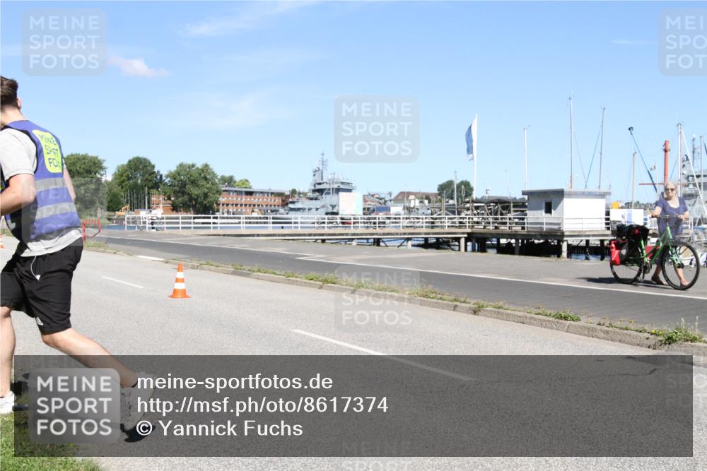 17.08.2025 - KN Förde Triathlon 2025 Yannick Fuchs http://msf.ph/oto/8617374 17.08.2025 11:50:36 Radfahren  meine-sportfotos.de