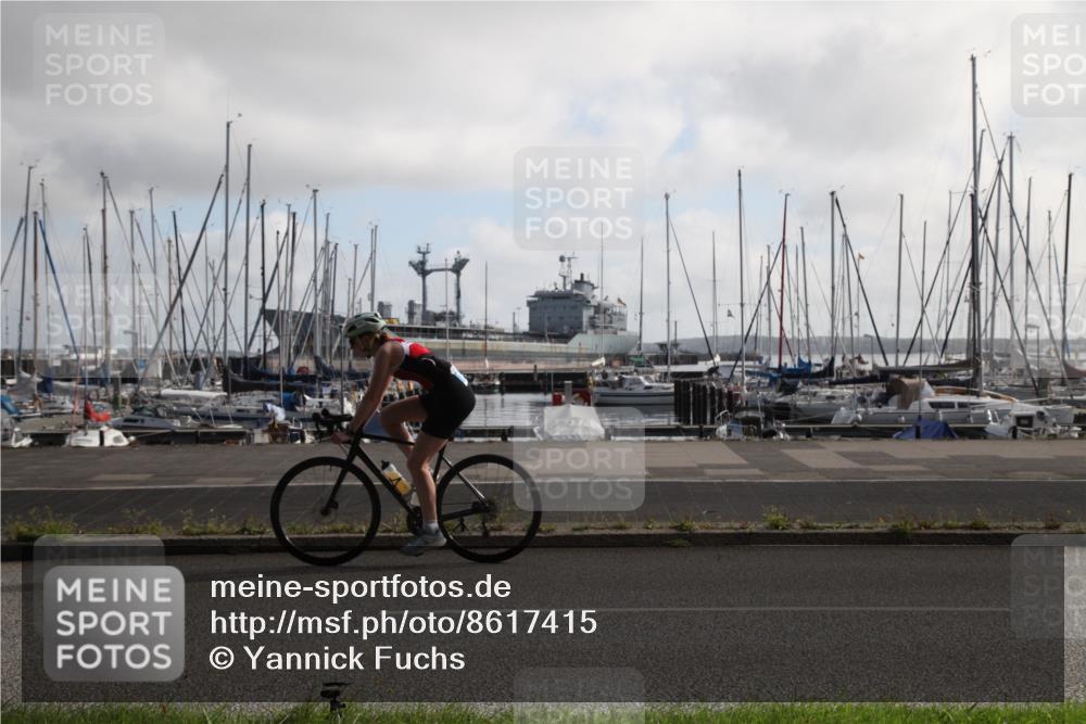 17.08.2025 - KN Förde Triathlon 2025 Yannick Fuchs http://msf.ph/oto/8617415 17.08.2025 09:44:15 Radfahren 171, 205, 243 meine-sportfotos.de