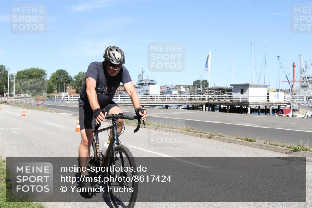 17.08.2025 - KN Förde Triathlon 2025 Yannick Fuchs http://msf.ph/oto/8617424 17.08.2025 11:53:02 Radfahren 337, 628 meine-sportfotos.de