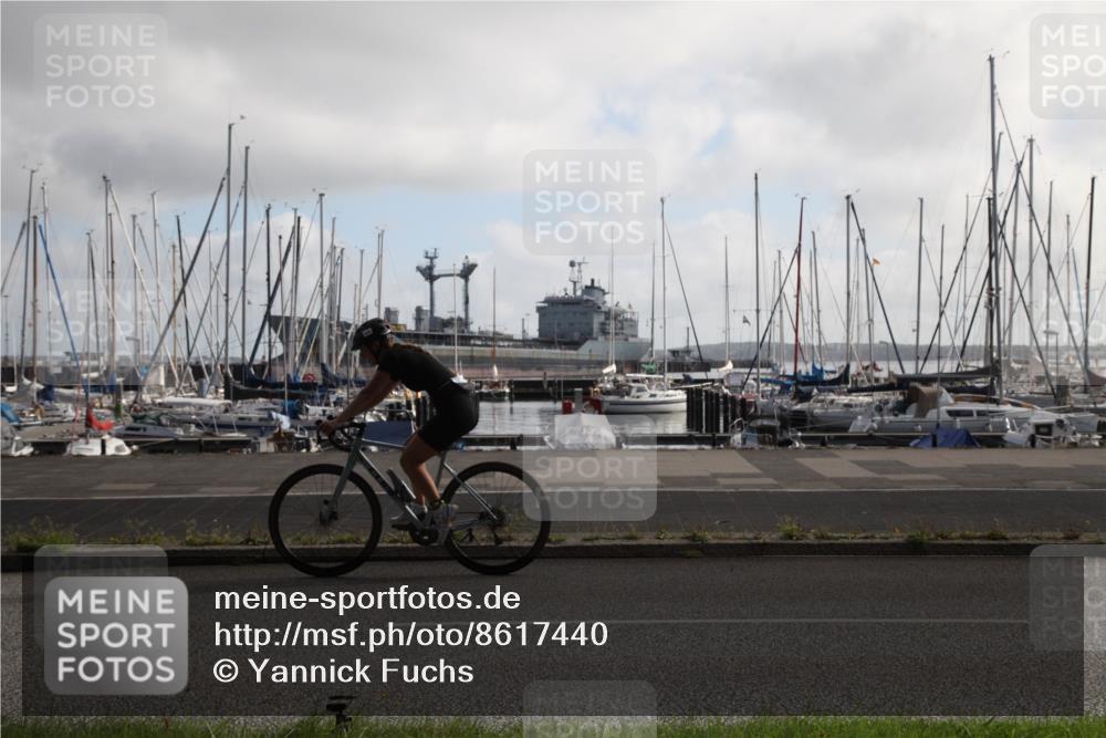 17.08.2025 - KN Förde Triathlon 2025 Yannick Fuchs http://msf.ph/oto/8617440 17.08.2025 09:44:35 Radfahren 168, 225, 246 meine-sportfotos.de
