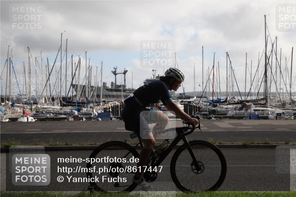 17.08.2025 - KN Förde Triathlon 2025 Yannick Fuchs http://msf.ph/oto/8617447 17.08.2025 09:44:41 Radfahren 212, 225, 246 meine-sportfotos.de