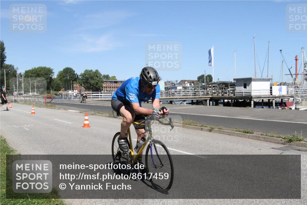 17.08.2025 - KN Förde Triathlon 2025 Yannick Fuchs http://msf.ph/oto/8617459 17.08.2025 11:55:50 Radfahren 376 meine-sportfotos.de