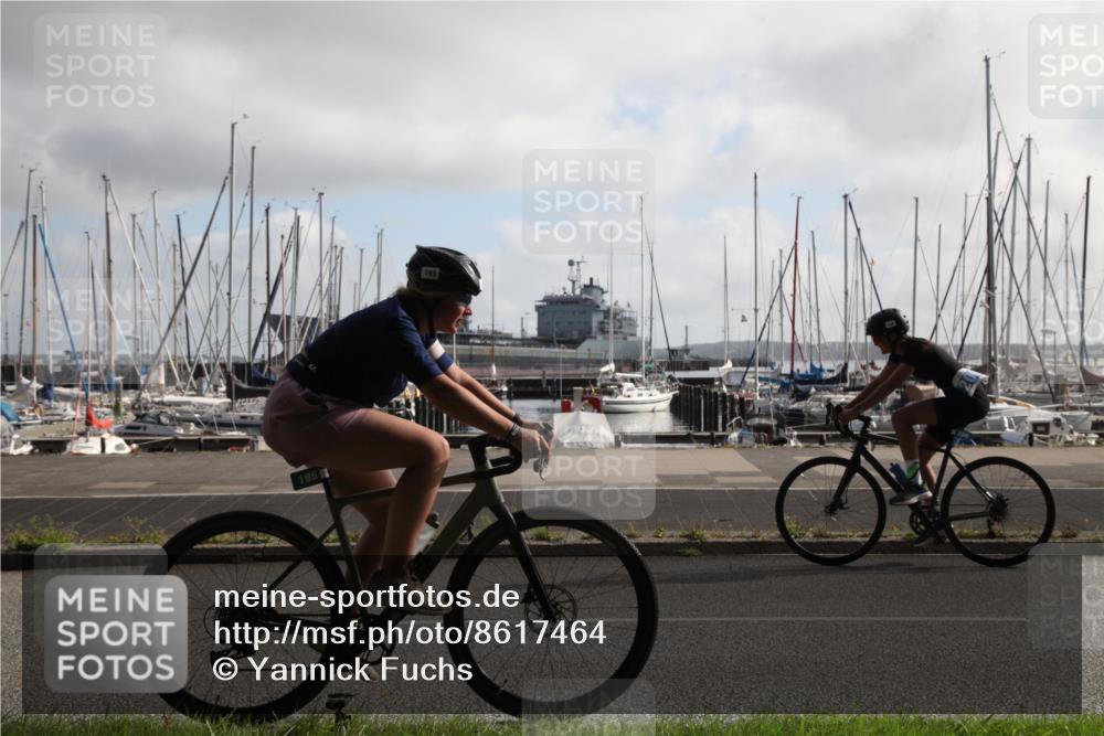 17.08.2025 - KN Förde Triathlon 2025 Yannick Fuchs http://msf.ph/oto/8617464 17.08.2025 09:44:52 Radfahren 105, 150, 195, 200, 201, 230, 252 meine-sportfotos.de