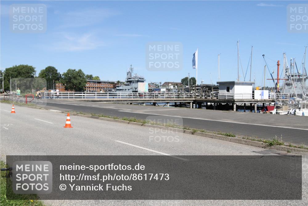 17.08.2025 - KN Förde Triathlon 2025 Yannick Fuchs http://msf.ph/oto/8617473 17.08.2025 11:56:37 Radfahren  meine-sportfotos.de