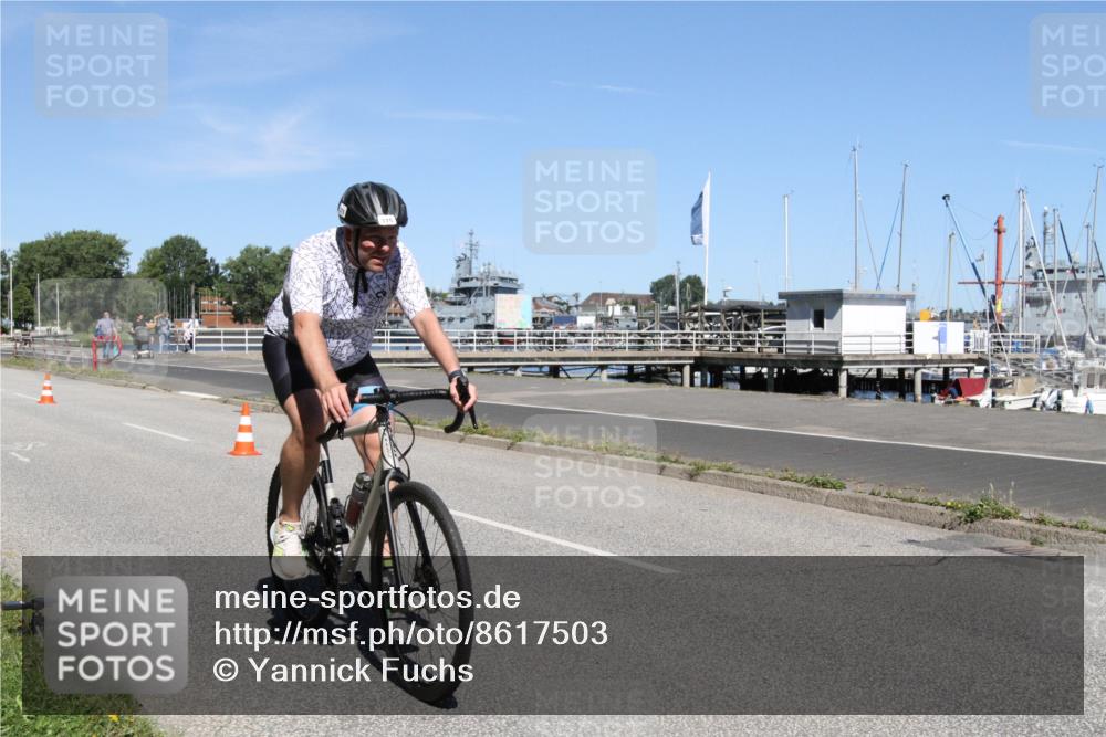 17.08.2025 - KN Förde Triathlon 2025 Yannick Fuchs http://msf.ph/oto/8617503 17.08.2025 11:59:15 Radfahren 375 meine-sportfotos.de