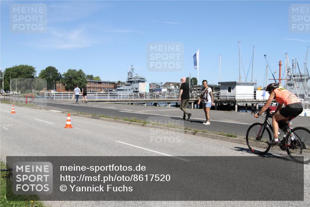 17.08.2025 - KN Förde Triathlon 2025 Yannick Fuchs http://msf.ph/oto/8617520 17.08.2025 12:00:41 Radfahren 639 meine-sportfotos.de