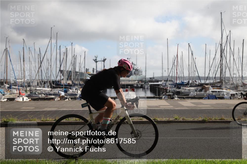 17.08.2025 - KN Förde Triathlon 2025 Yannick Fuchs http://msf.ph/oto/8617585 17.08.2025 09:46:10 Radfahren 121, 168, 243, 249 meine-sportfotos.de