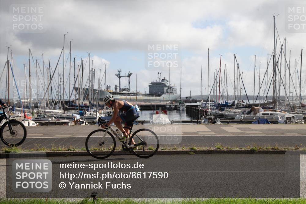 17.08.2025 - KN Förde Triathlon 2025 Yannick Fuchs http://msf.ph/oto/8617590 17.08.2025 09:46:11 Radfahren 121, 168, 243, 249 meine-sportfotos.de