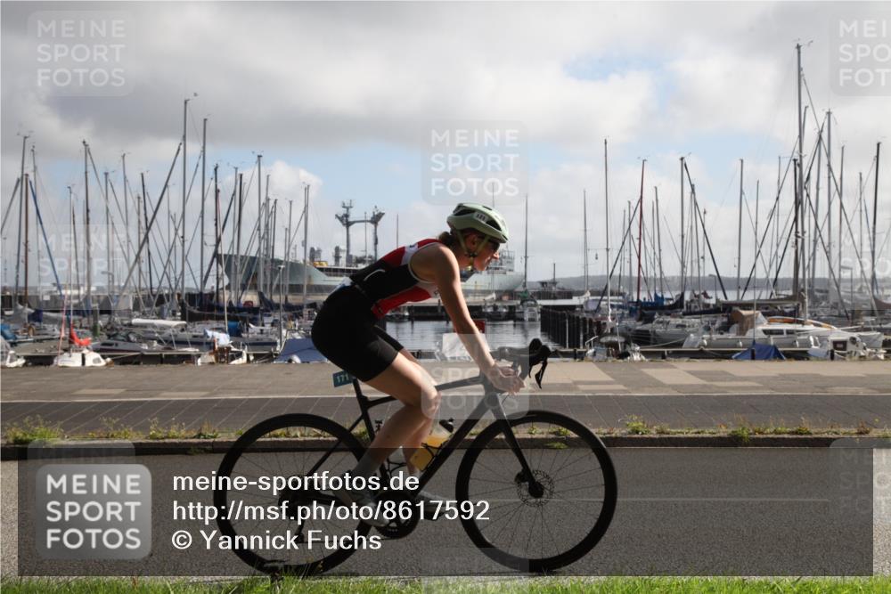 17.08.2025 - KN Förde Triathlon 2025 Yannick Fuchs http://msf.ph/oto/8617592 17.08.2025 09:46:17 Radfahren 121, 168, 171, 213 meine-sportfotos.de