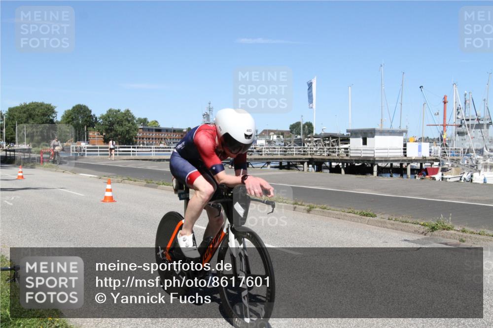 17.08.2025 - KN Förde Triathlon 2025 Yannick Fuchs http://msf.ph/oto/8617601 17.08.2025 12:44:01 Radfahren 403 meine-sportfotos.de