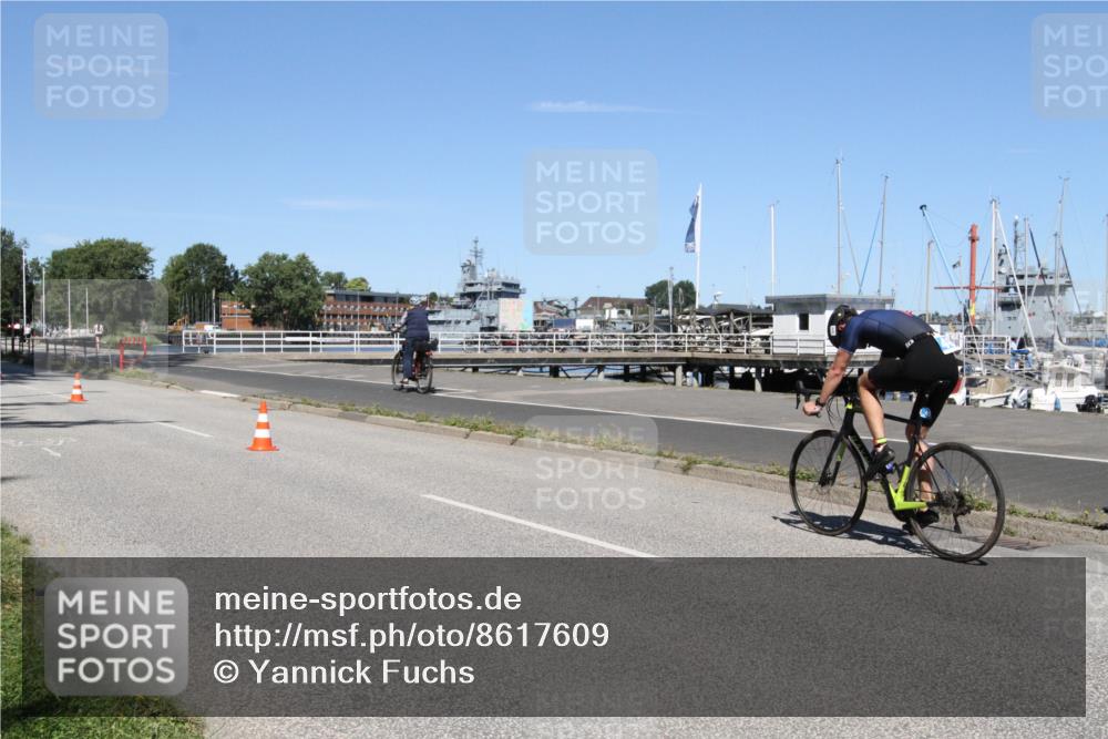 17.08.2025 - KN Förde Triathlon 2025 Yannick Fuchs http://msf.ph/oto/8617609 17.08.2025 12:44:29 Radfahren 409 meine-sportfotos.de