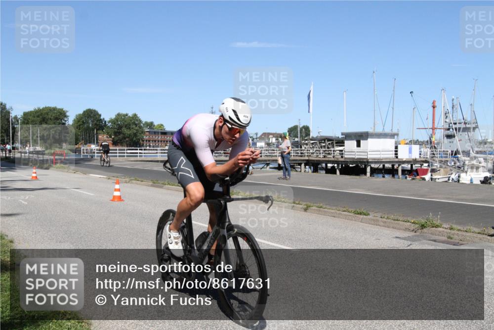17.08.2025 - KN Förde Triathlon 2025 Yannick Fuchs http://msf.ph/oto/8617631 17.08.2025 12:46:01 Radfahren 404, 409 meine-sportfotos.de