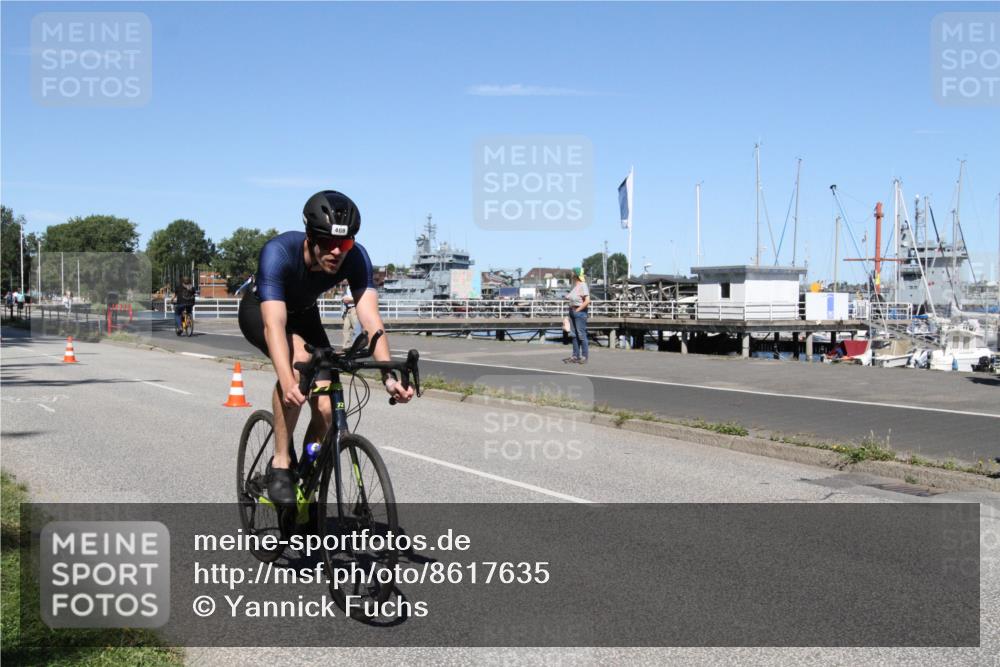 17.08.2025 - KN Förde Triathlon 2025 Yannick Fuchs http://msf.ph/oto/8617635 17.08.2025 12:46:04 Radfahren 404, 409 meine-sportfotos.de