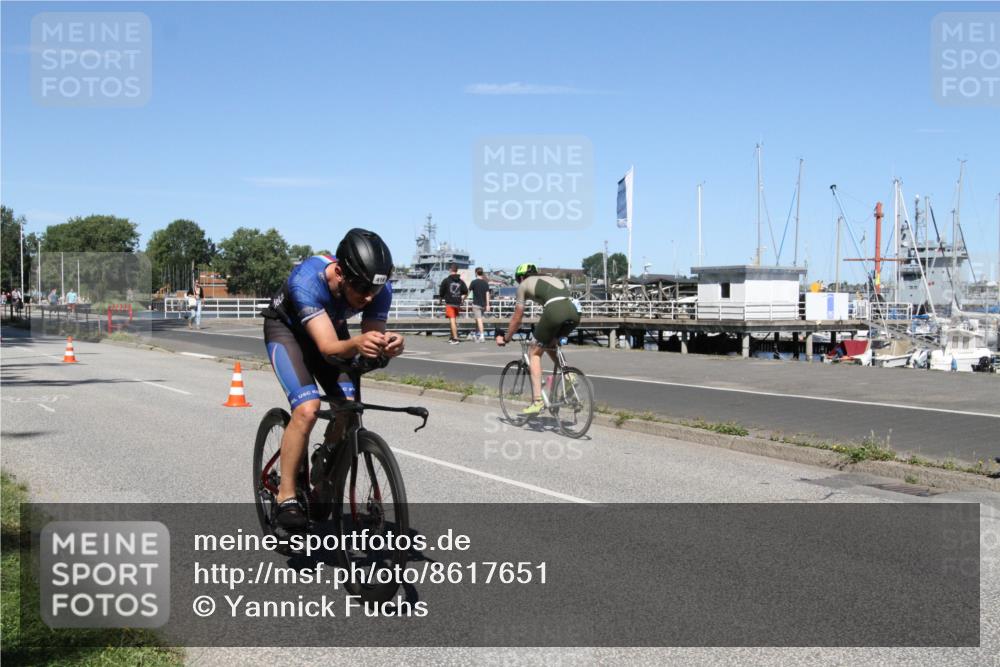 17.08.2025 - KN Förde Triathlon 2025 Yannick Fuchs http://msf.ph/oto/8617651 17.08.2025 12:46:27 Radfahren 406, 414, 418, 548 meine-sportfotos.de