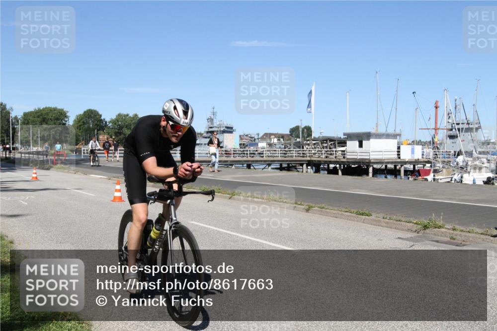 17.08.2025 - KN Förde Triathlon 2025 Yannick Fuchs http://msf.ph/oto/8617663 17.08.2025 12:46:40 Radfahren 398 meine-sportfotos.de