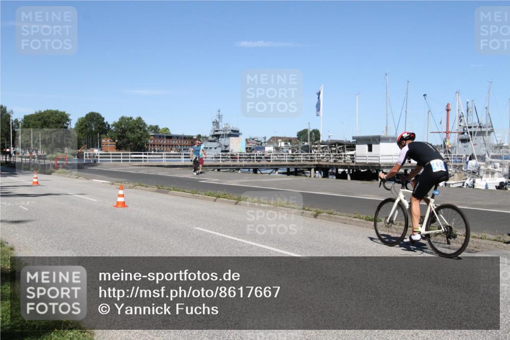 17.08.2025 - KN Förde Triathlon 2025 Yannick Fuchs http://msf.ph/oto/8617667 17.08.2025 12:47:04 Radfahren 420 meine-sportfotos.de