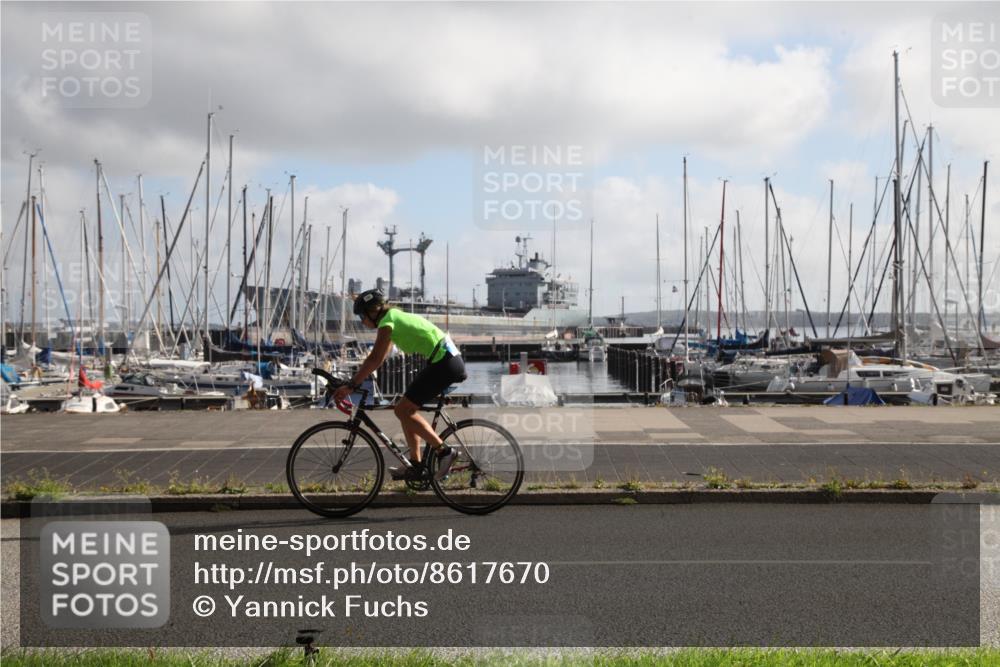 17.08.2025 - KN Förde Triathlon 2025 Yannick Fuchs http://msf.ph/oto/8617670 17.08.2025 09:47:29 Radfahren 135, 177, 187, 231, 238 meine-sportfotos.de
