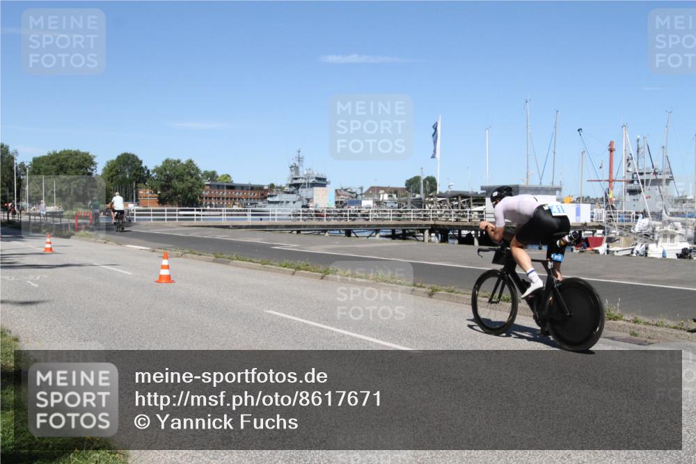 17.08.2025 - KN Förde Triathlon 2025 Yannick Fuchs http://msf.ph/oto/8617671 17.08.2025 12:47:29 Radfahren 415 meine-sportfotos.de
