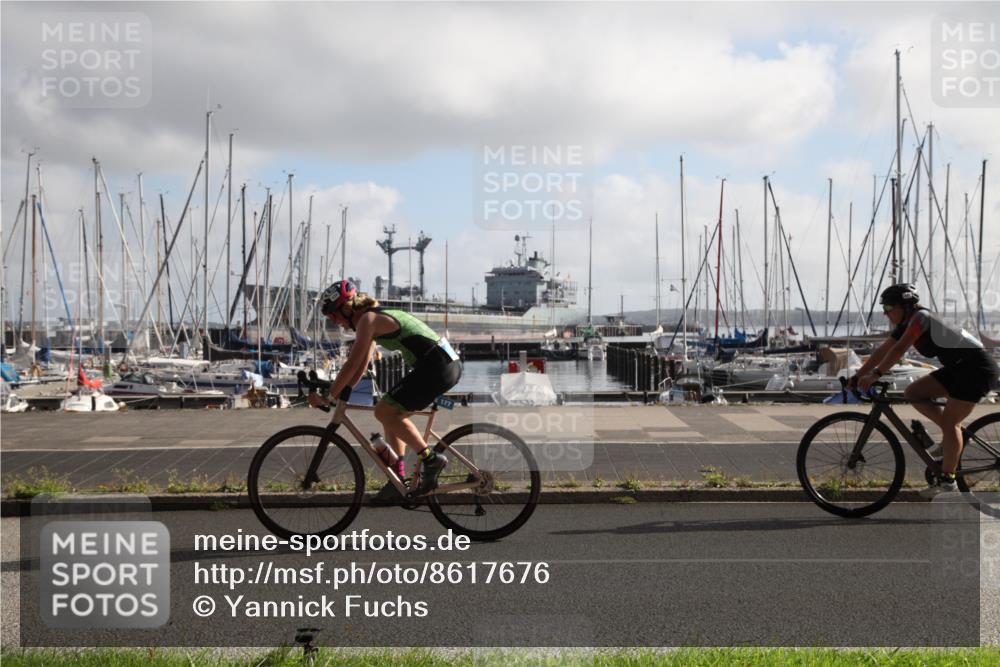17.08.2025 - KN Förde Triathlon 2025 Yannick Fuchs http://msf.ph/oto/8617676 17.08.2025 09:47:33 Radfahren 135, 177, 187, 231, 238 meine-sportfotos.de