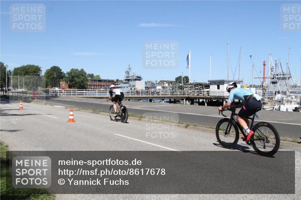 17.08.2025 - KN Förde Triathlon 2025 Yannick Fuchs http://msf.ph/oto/8617678 17.08.2025 12:47:49 Radfahren 407, 419, 422, 423 meine-sportfotos.de