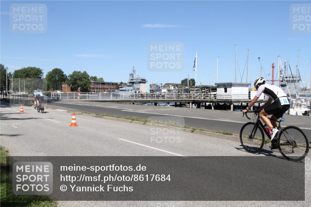 17.08.2025 - KN Förde Triathlon 2025 Yannick Fuchs http://msf.ph/oto/8617684 17.08.2025 12:47:50 Radfahren 407, 419, 422, 423 meine-sportfotos.de