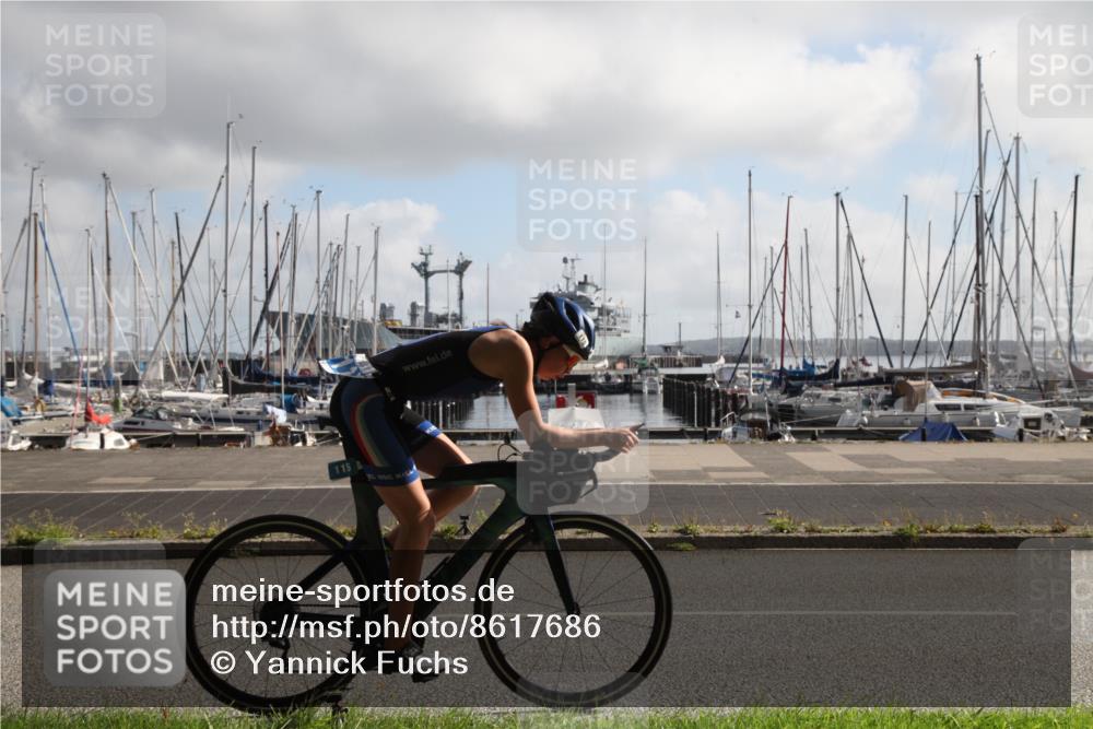 17.08.2025 - KN Förde Triathlon 2025 Yannick Fuchs http://msf.ph/oto/8617686 17.08.2025 09:47:37 Radfahren 115, 177, 231 meine-sportfotos.de