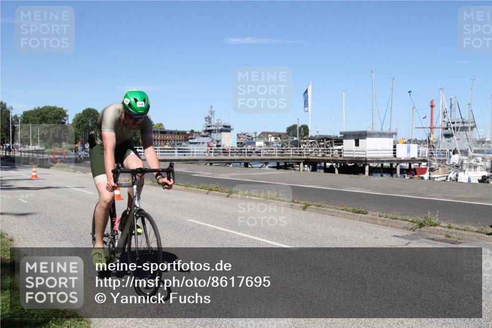 17.08.2025 - KN Förde Triathlon 2025 Yannick Fuchs http://msf.ph/oto/8617695 17.08.2025 12:47:57 Radfahren 406, 407, 413, 417, 548 meine-sportfotos.de