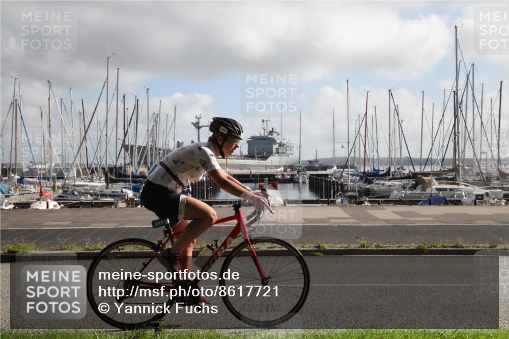 17.08.2025 - KN Förde Triathlon 2025 Yannick Fuchs http://msf.ph/oto/8617721 17.08.2025 09:48:07 Radfahren 142, 180, 249, 251 meine-sportfotos.de