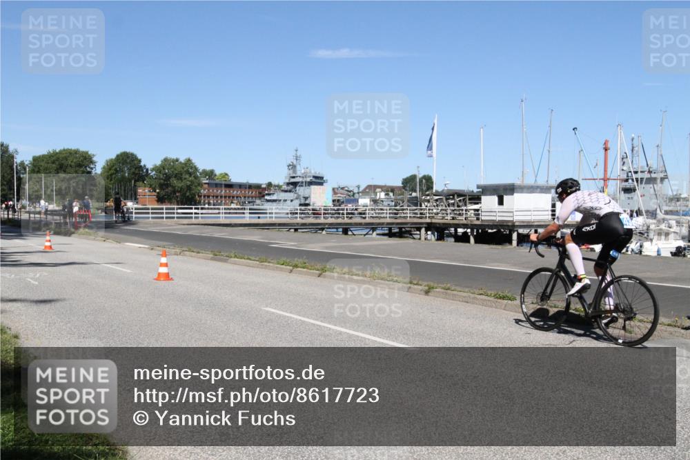 17.08.2025 - KN Förde Triathlon 2025 Yannick Fuchs http://msf.ph/oto/8617723 17.08.2025 12:49:09 Radfahren 439 meine-sportfotos.de