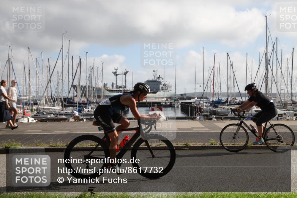 17.08.2025 - KN Förde Triathlon 2025 Yannick Fuchs http://msf.ph/oto/8617732 17.08.2025 09:48:10 Radfahren 142, 144, 180, 249 meine-sportfotos.de