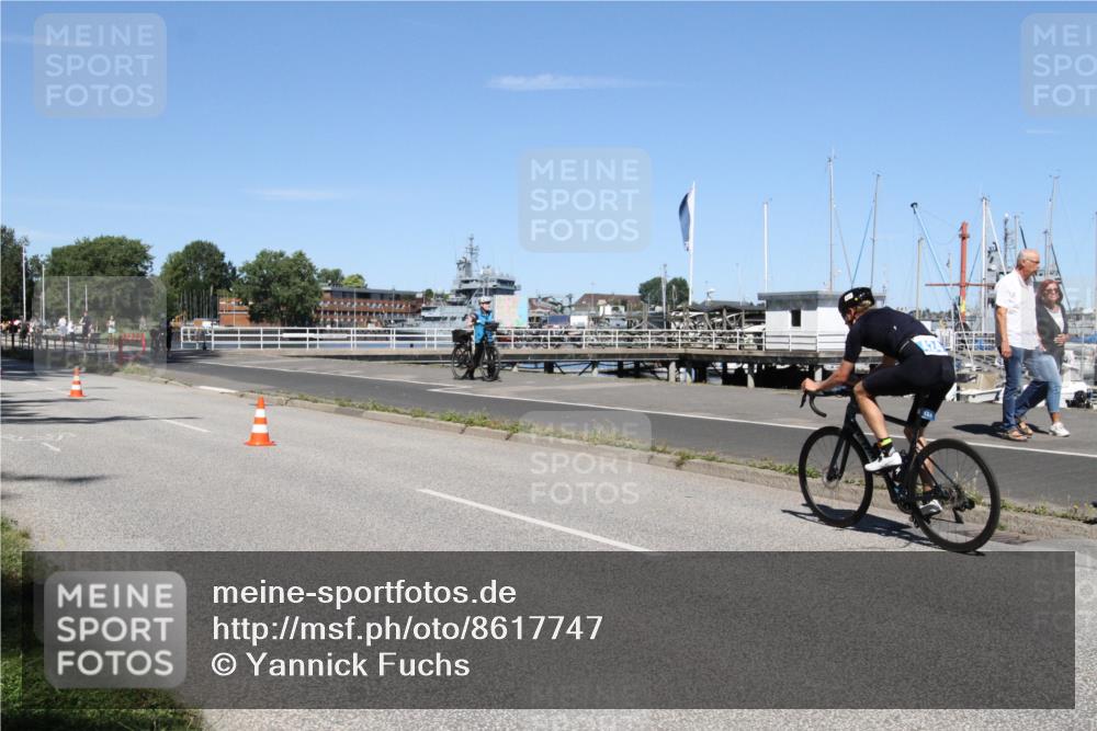 17.08.2025 - KN Förde Triathlon 2025 Yannick Fuchs http://msf.ph/oto/8617747 17.08.2025 12:49:41 Radfahren 424 meine-sportfotos.de