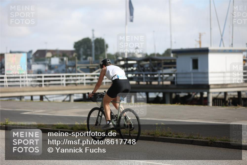 17.08.2025 - KN Förde Triathlon 2025 Yannick Fuchs http://msf.ph/oto/8617748 17.08.2025 09:42:58 Radfahren 167, 196, 211, 224, 211, 212, 230 meine-sportfotos.de