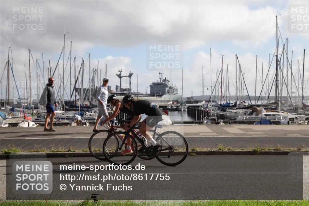 17.08.2025 - KN Förde Triathlon 2025 Yannick Fuchs http://msf.ph/oto/8617755 17.08.2025 09:48:19 Radfahren 109, 113, 142, 144, 180, 204, 228 meine-sportfotos.de