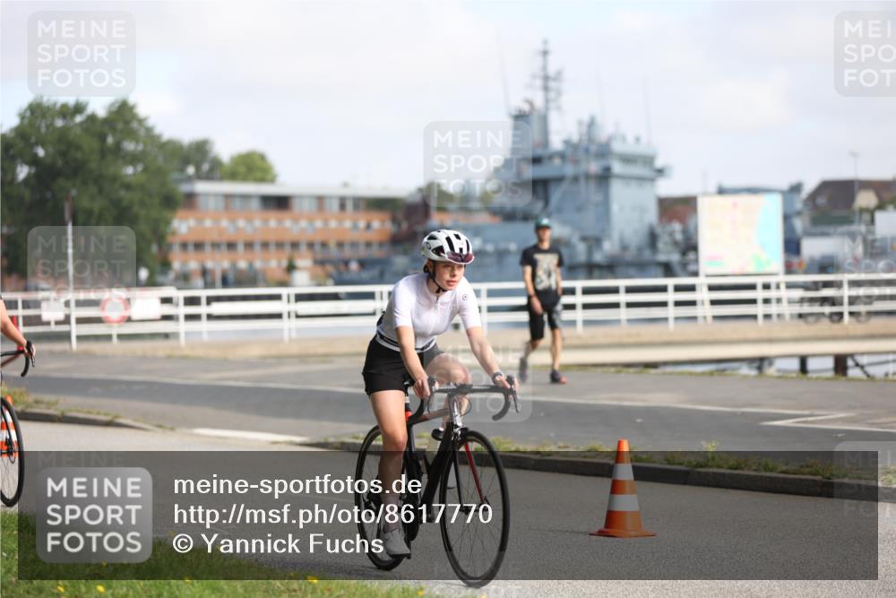 17.08.2025 - KN Förde Triathlon 2025 Yannick Fuchs http://msf.ph/oto/8617770 17.08.2025 09:43:04 Radfahren 167, 188, 196, 198, 224, 211 meine-sportfotos.de