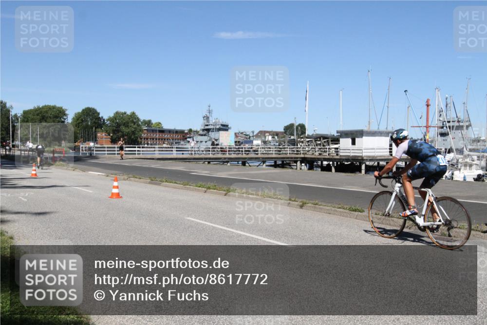 17.08.2025 - KN Förde Triathlon 2025 Yannick Fuchs http://msf.ph/oto/8617772 17.08.2025 12:50:24 Radfahren 416, 433, 440 meine-sportfotos.de