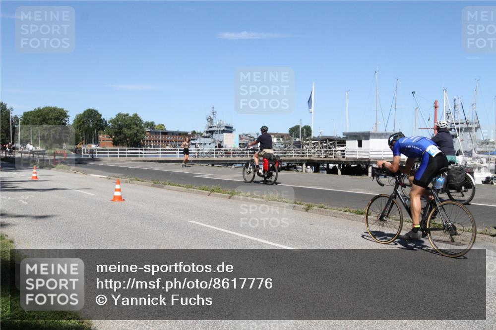 17.08.2025 - KN Förde Triathlon 2025 Yannick Fuchs http://msf.ph/oto/8617776 17.08.2025 12:50:29 Radfahren 395, 416, 433 meine-sportfotos.de