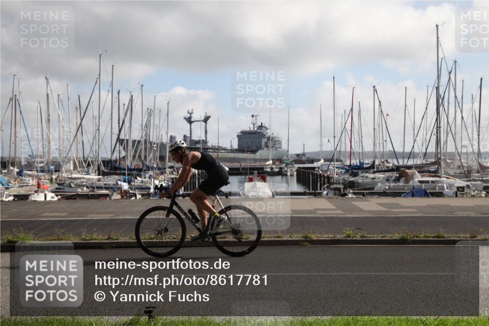 17.08.2025 - KN Förde Triathlon 2025 Yannick Fuchs http://msf.ph/oto/8617781 17.08.2025 09:48:45 Radfahren 189, 213 meine-sportfotos.de